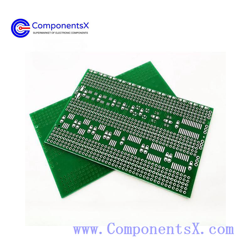 7x11cm single-sided multi-package SMD universal board, universal board, hole board, supports SMD chip resistor