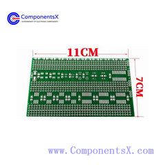 7x11cm single-sided multi-package SMD universal board, universal board, hole board, supports SMD chip resistor