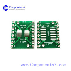 SOP16 SSOP16 TSSOP16 wide body patch to direct plug DIP 0.65/1.27mm adapter plate