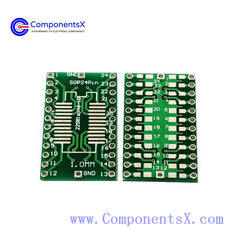 SOP24 adapter board SSOP24 0805 package SMD to direct plug DIP 1.0mm pitch IC adapter board