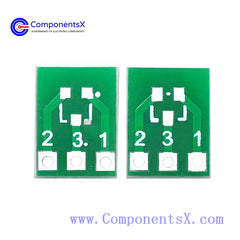 SOT23 patch to direct plug transistor SOT-23-3 to SIP/field effect MOS tube/voltage regulator tube