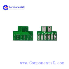 Double-sided one-to-three machine welding board, anti-tin connection adapter circuit board, medium card board, charging board, PCB circuit board