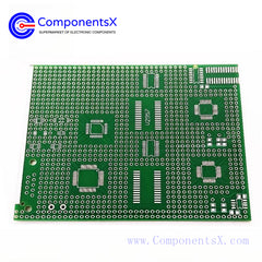 SMD universal board 9*11cm QSOP, QFP, DIP microcontroller transfer hybrid experimental board PCB board