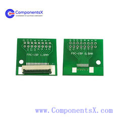 FPC 15 PIN adapter board FFC to 2.54 through hole  with 1.0mm/0.5mm pitch seat screen test board