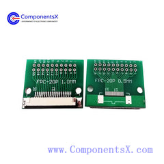 FPC 20PIN adapter board FFC to 2.54 PIN 1.0mm/0.5mm  pitch  connector