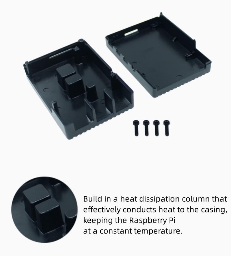 Raspberry Pi 4B aluminum Casing Raspberry Pi 4th generation type B Casing