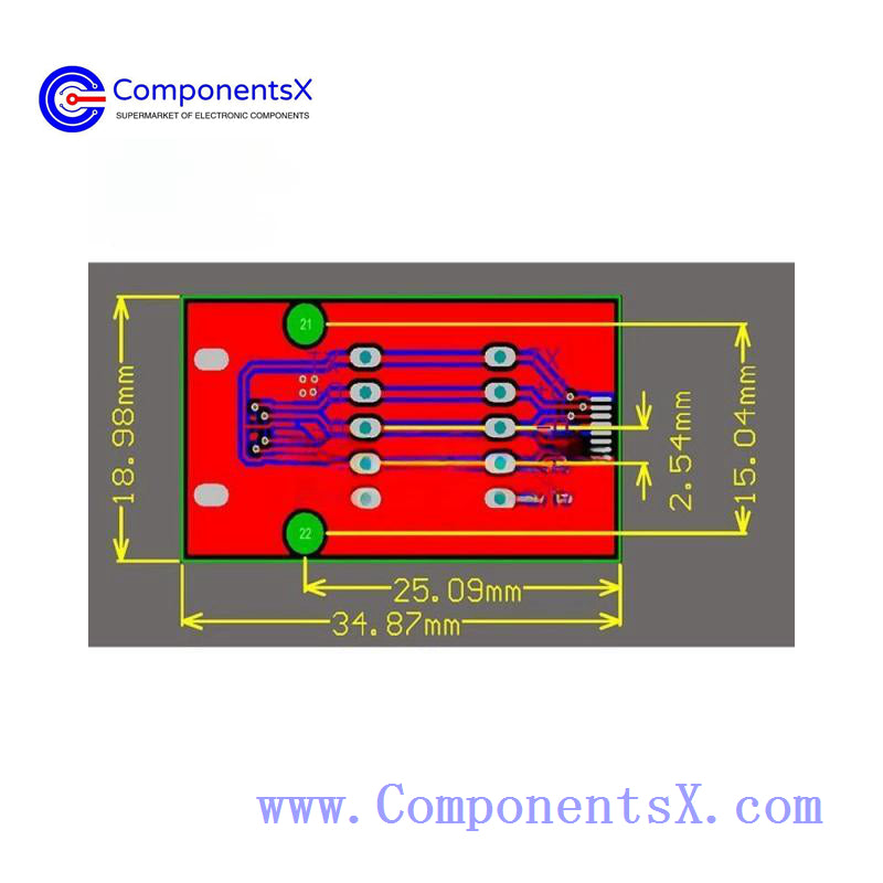 Apple Lightning male to female Apple Lightning straight-through data cable test male to female seat test board test rack adapter board