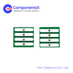 6.5*6.5MM Double-sided four-wire terminal board 1.0 thick adapter board terminal board PCB