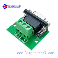 DB9-M4 female to terminal DR9 to terminal 232 to terminal serial port adapter terminal 2/3/5 pins