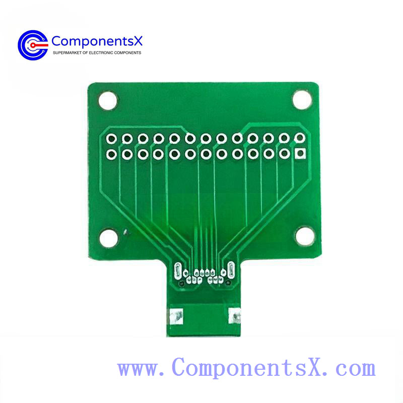 Double-sided reversible TYPE-C female test board USB 3.1 with PCB board 24P female connector with pin header