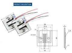 GML623A Professional miniature load cell pressure measurement load cell for kitchen scale 3kg