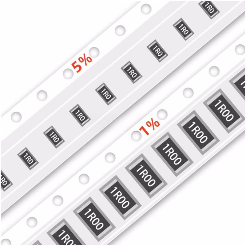 1R / 1 Ohmic Resistor Tolerance 1% 5% Marking: 1R0/1R00  0805