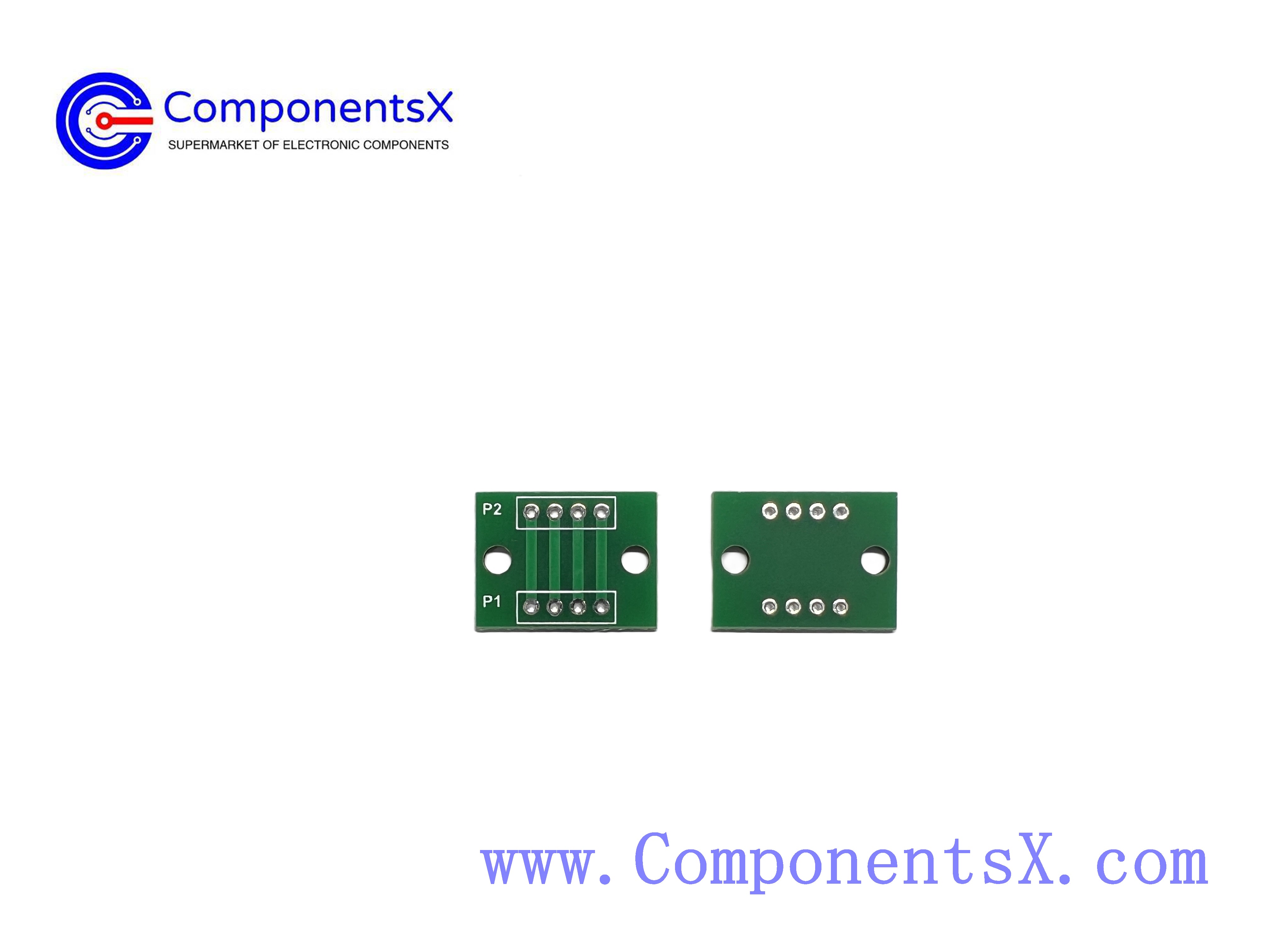 4P XH2.54 to 2.54 adapter board, soldered XH terminal test board, 1.6MM thick circuit board PCB