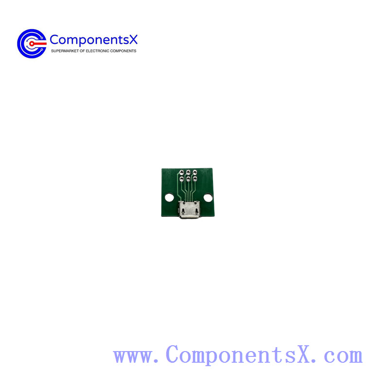 Micro USB female socket test board Micro-5P data cable test board