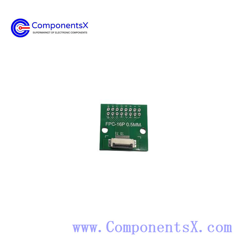 FPC 16PIN adapter board FFC to 2.54 through hole with 0.5/1.0mm pitch seat screen test board