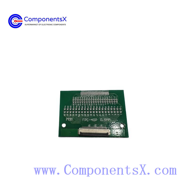 FPC 40PIN adapter board FFC to 2.54/2.0/1.27 through hole with 0.5 pitch seat screen test board