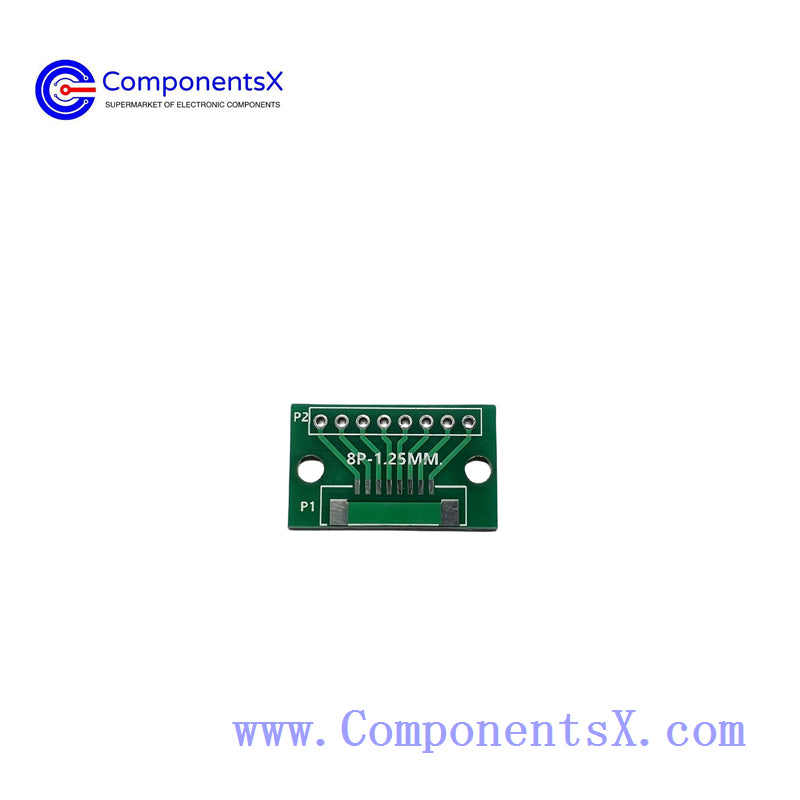 Adapter board 4 6 8 12P SMD 1.25 pitch horizontal terminal test board 1.25 to DIP2.54 circuit board