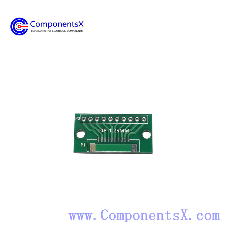 Adapter board 4 6 8 12P SMD 1.25 pitch horizontal terminal test board 1.25 to DIP2.54 circuit board