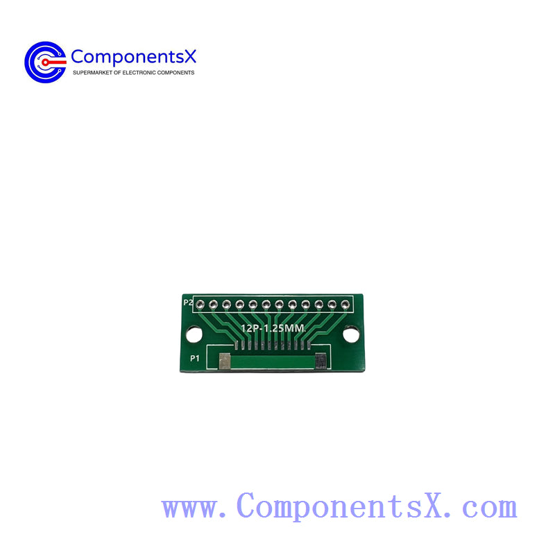 Adapter board 4 6 8 12P SMD 1.25 pitch horizontal terminal test board 1.25 to DIP2.54 circuit board