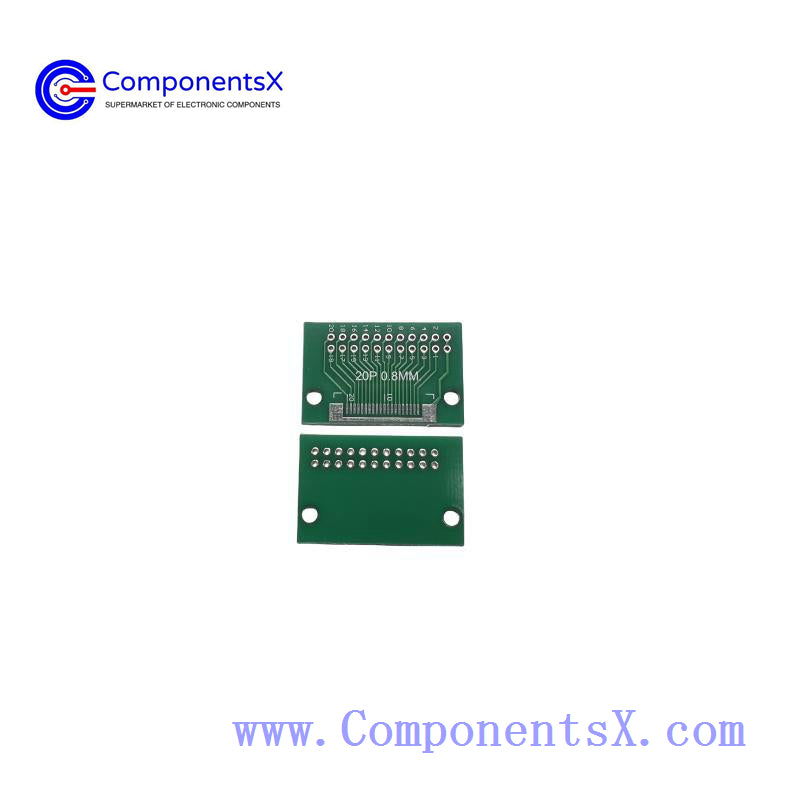 FPC 20PIN adapter board FFC to 2.54 PIN TFT LCD  0.8 pitch  connector