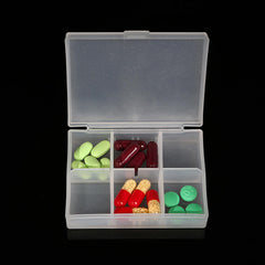 6-component medicine box/component box adjustable