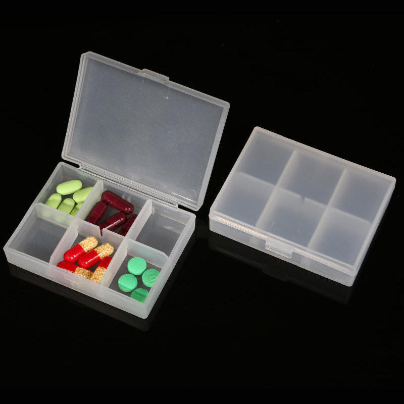 6-component medicine box/component box adjustable