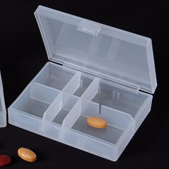 6-component medicine box/component box adjustable