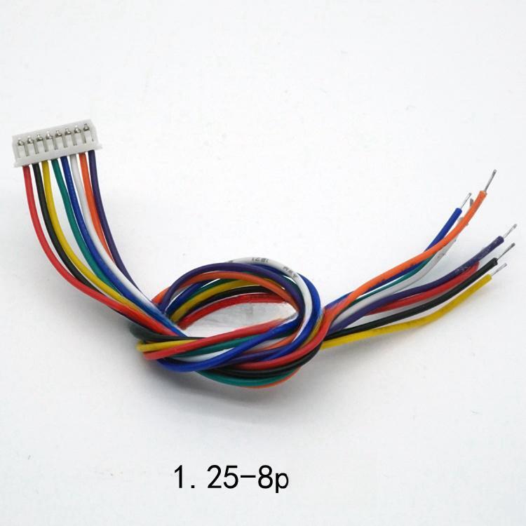 JST1.25mm 2-12p Single Side connector wires