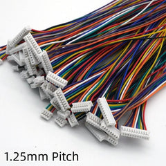 JST1.25mm 2-12p Double Side connector wires