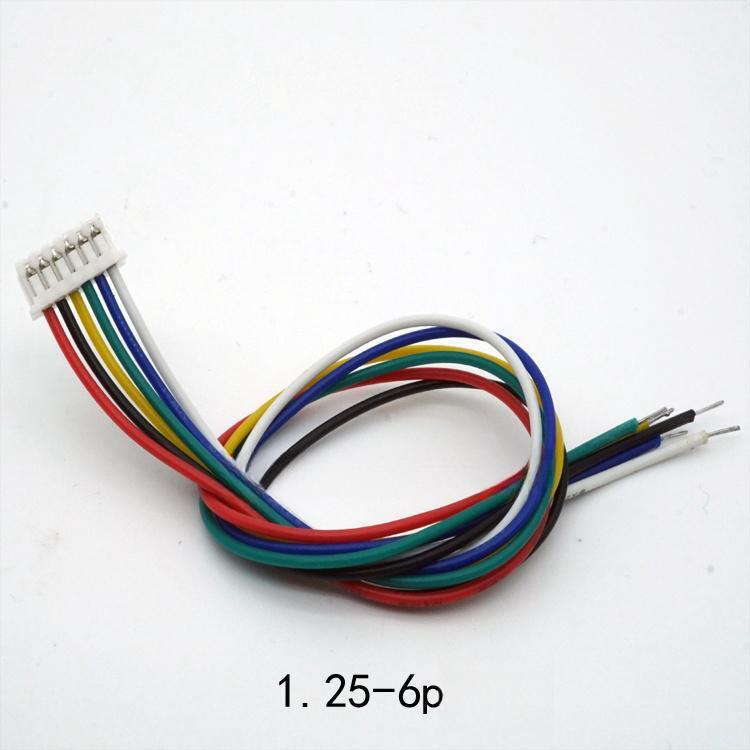 JST1.25mm 2-12p Single Side connector wires