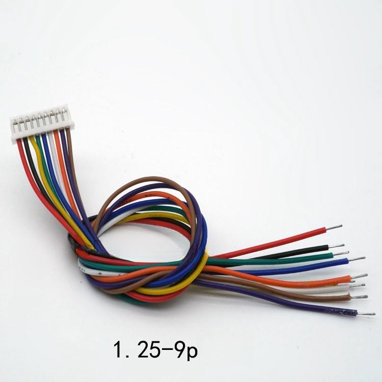 JST1.25mm 2-12p Single Side connector wires