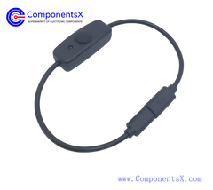 Raspberry Pi 4b high current switch cable Type-c male and female extension power cable with indicator light