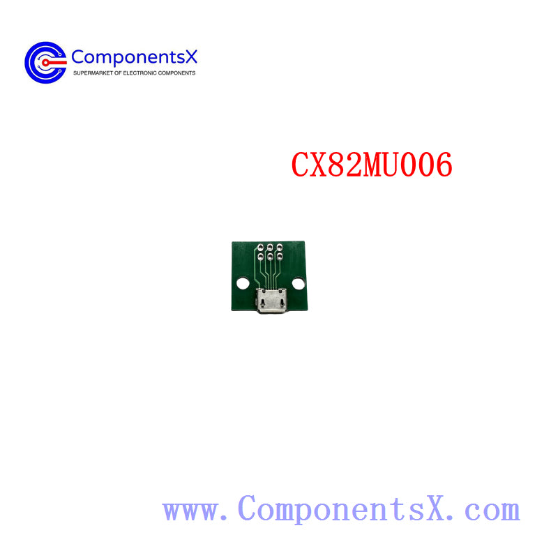 Micro USB female socket test board Micro-5P data cable test board