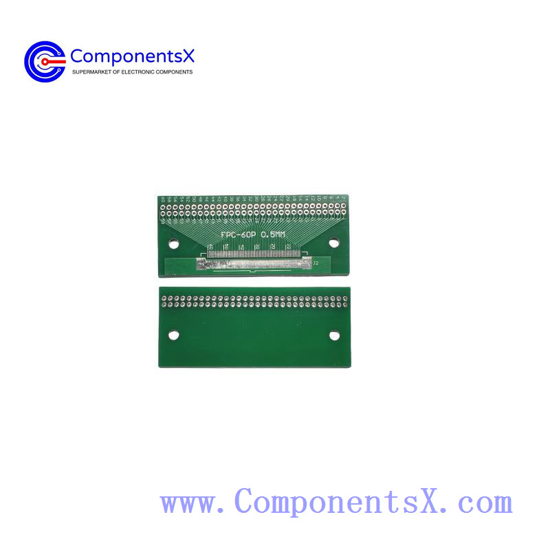 FPC 60 PIN adapter board FFC to 2.54 DIP 0.5/1.0mm pitch socket