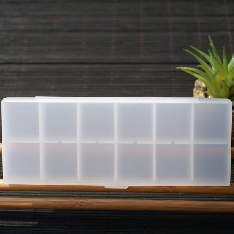 Portable plastic classified pill box/component box/parts box Transparent plastic PP pill box