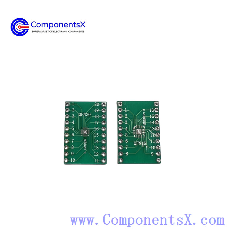 QFN16 0.65mm to 2.54DIP adapter board QFN20 0.4mm pitch patch to direct PCB ic adapter board