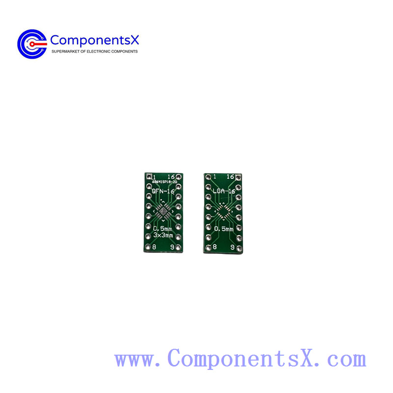 LGA16 to DIP16 QFN16 to DIP adapter board 0.5mm pitch IC test board