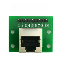 RJ45 network port adapter board 8P vertical horizontal adapter test board network port adapter terminal circuit board