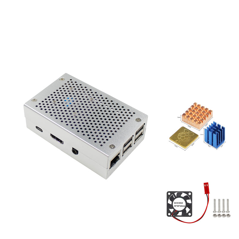 Raspberry Pi 3B/3B+ Aluminum alloy mesh casing