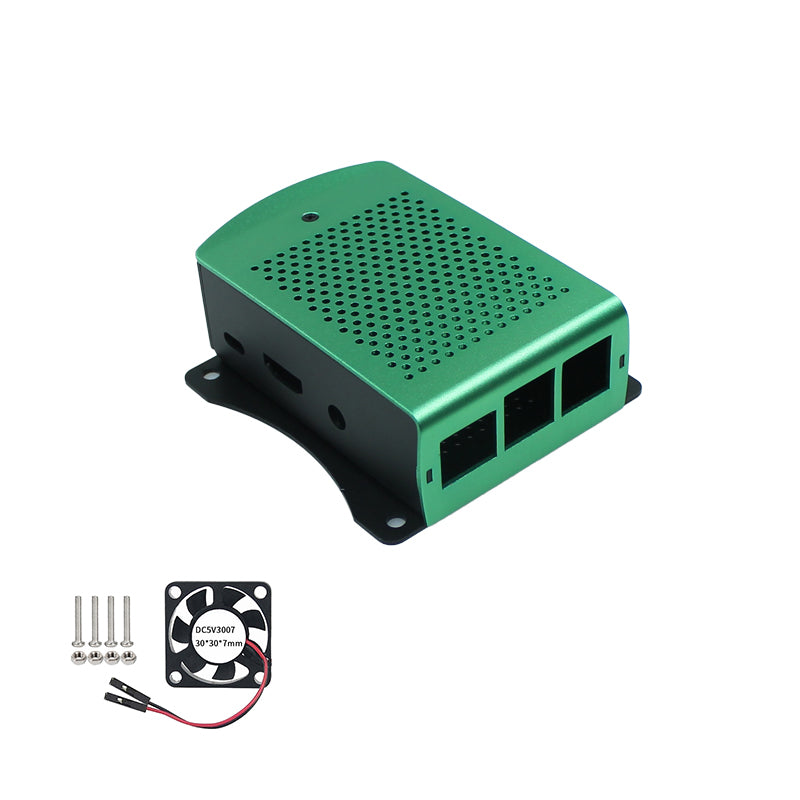 Raspberry Pi 3B/3B+ Aluminum alloy mesh casing with mounting ears