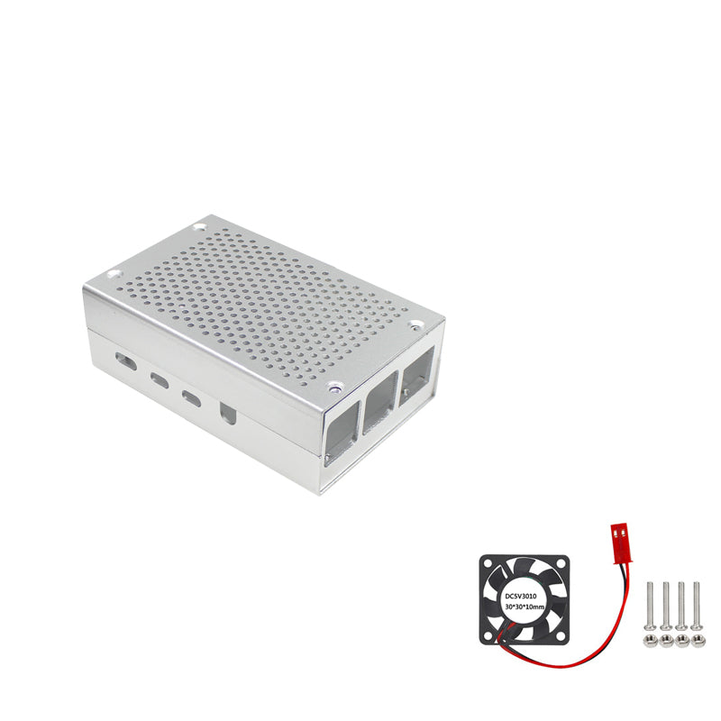 Raspberry Pi 4B Aluminum alloy mesh casing