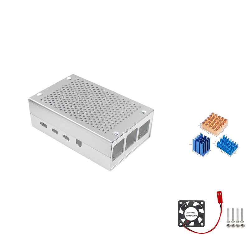 Raspberry Pi 4B Aluminum alloy mesh casing