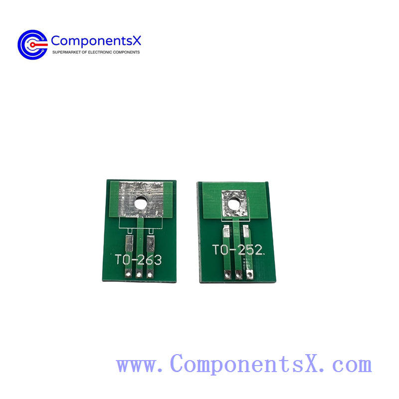 TO-252 TO-263 SMD to 2.54 in-line adapter board IC adapter board test board 1.6 thick circuit board