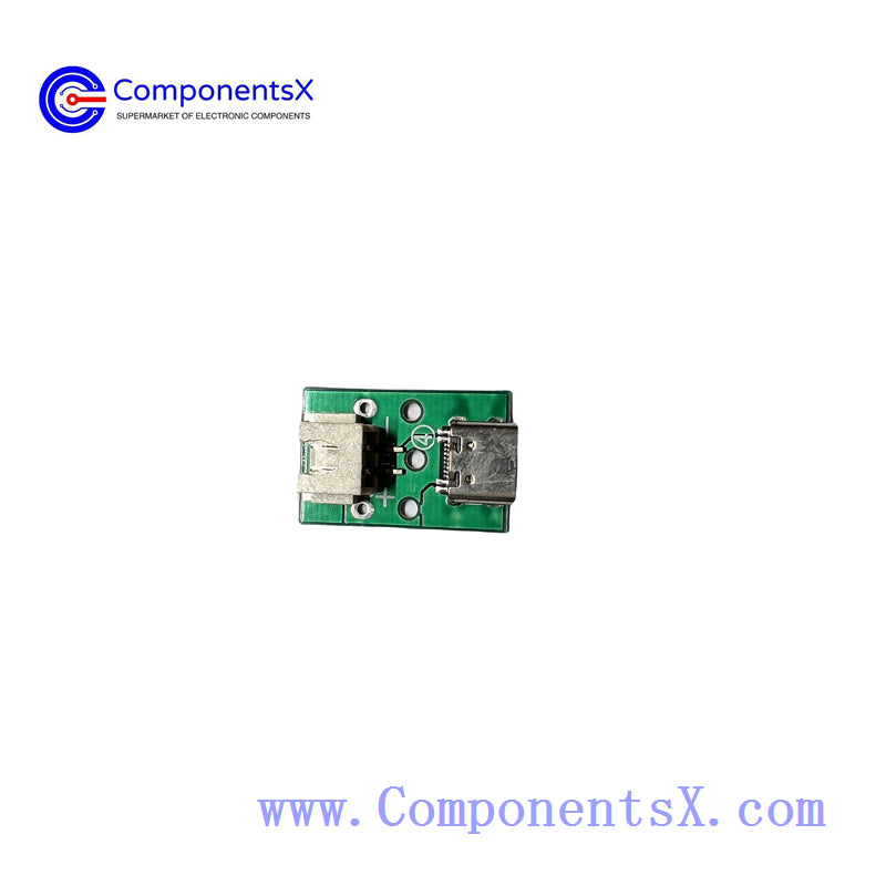 TYPE-C female base test board, data cable adapter board, USB power board to 1.25 2.0 2.54 pitch