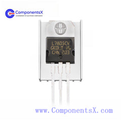 L7805CV L7805 TO-220 7805 Three-terminal voltage regulator tube, straight-in transistor + heat sink + screws