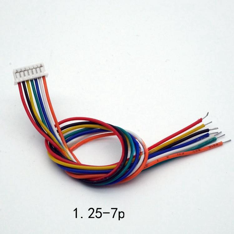 JST1.25mm 2-12p Single Side connector wires